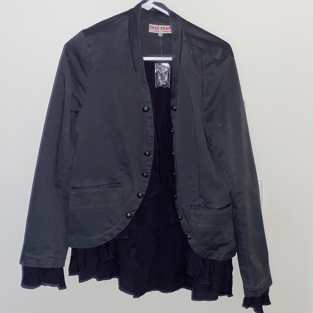 Ruffles Romance Jacket gray - Picture 6 of 12
